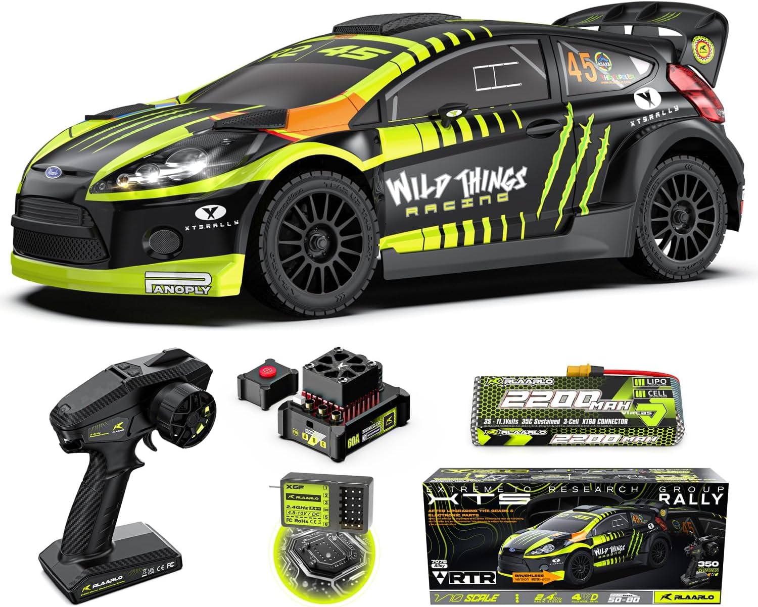 Rc Hobby Pro - CROBOLL RLAARLO 1/10 Brushless Carbon Fiber