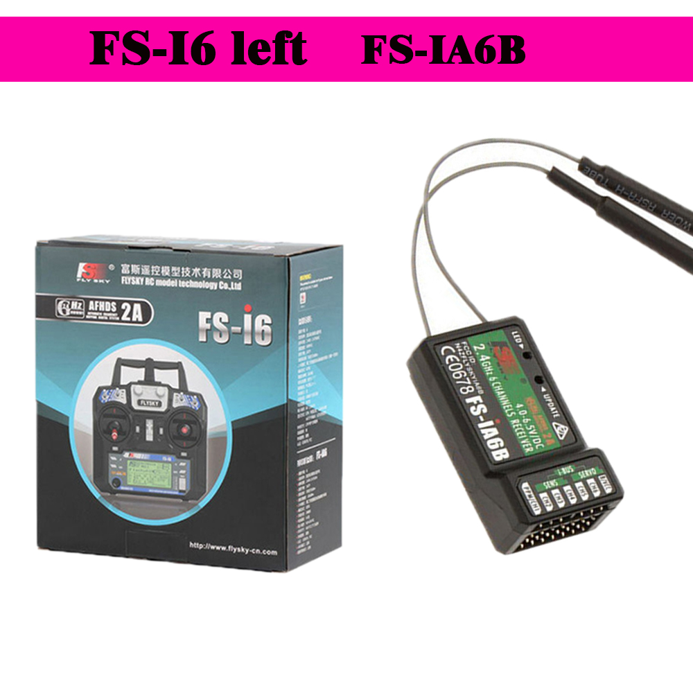 Radio Transmitter 6Ch - Flysky FS-i6 2.4G 6CH AFHDS Radio