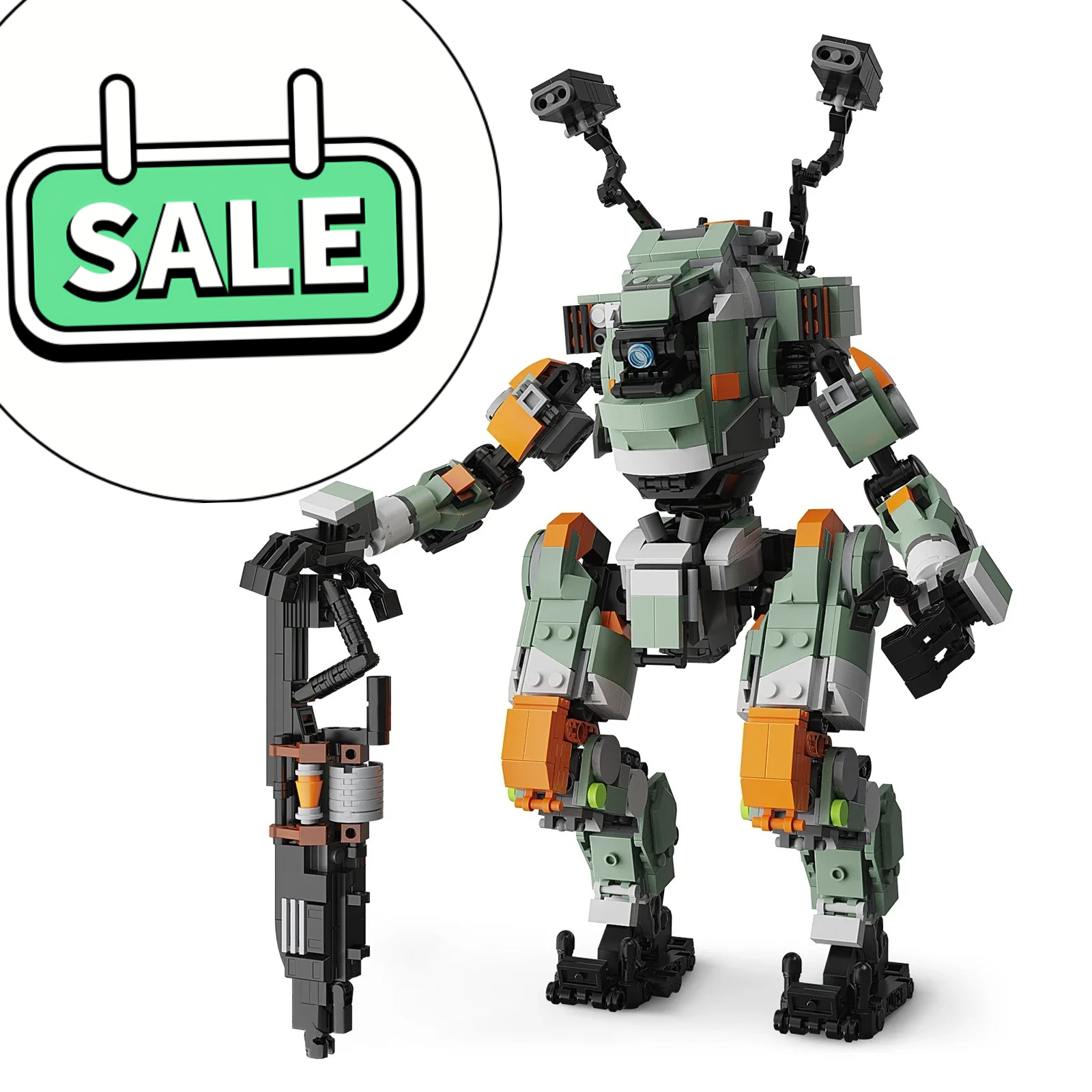 Gyroscope Rc Module - Moc Titanfalls BT-7274 Vanguard-class Titan Mecha