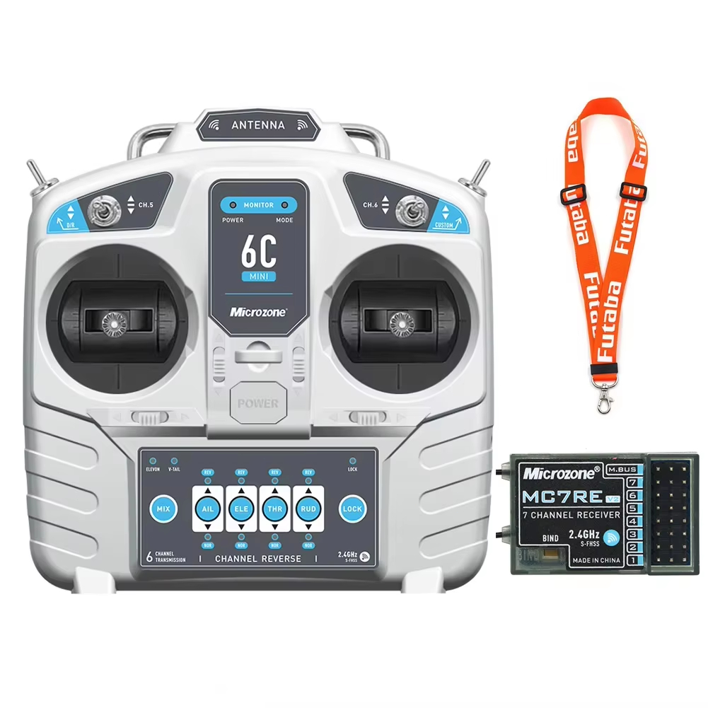 Radio Transmitter 6Ch - MicroZone MC6C Mini V2 2.4G 6CH