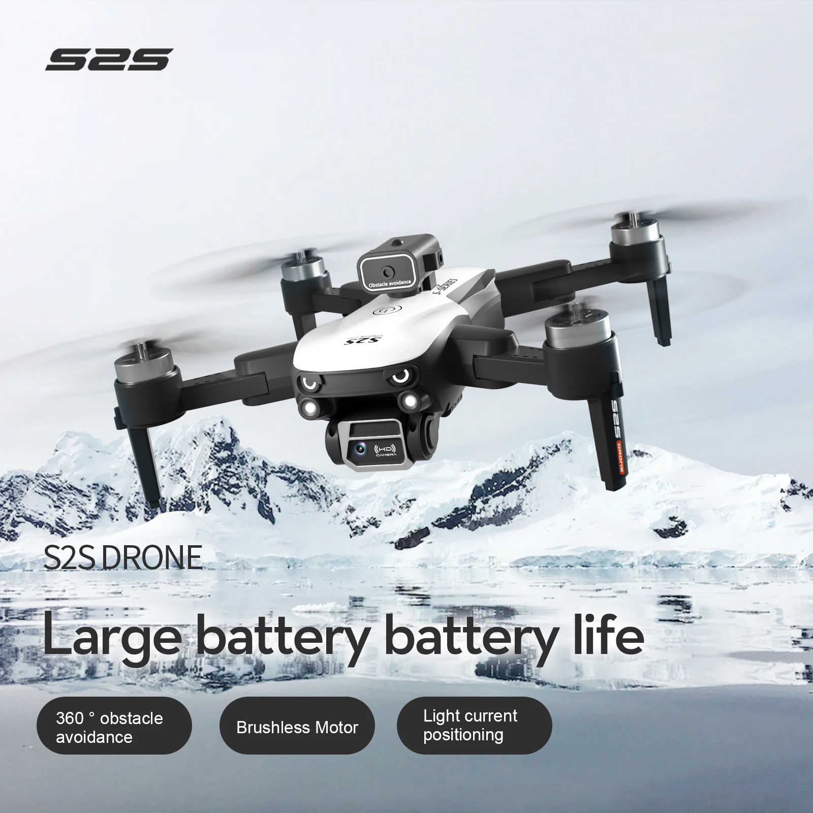 New S2S Drone 8K Professional  - огляд і ціна Rc Hobby Wholesale