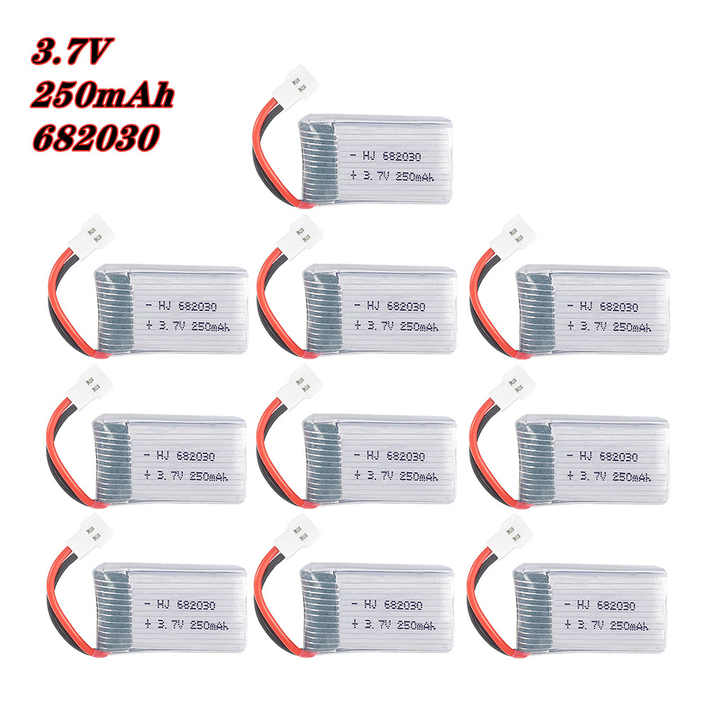 4/5/10pcs High Rate 3.7V 250mA - огляд і ціна Rc Hobby Parts