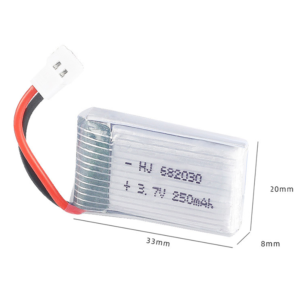 4/5/10pcs High Rate 3.7V 250mA - огляд і ціна Rc Hobby Parts