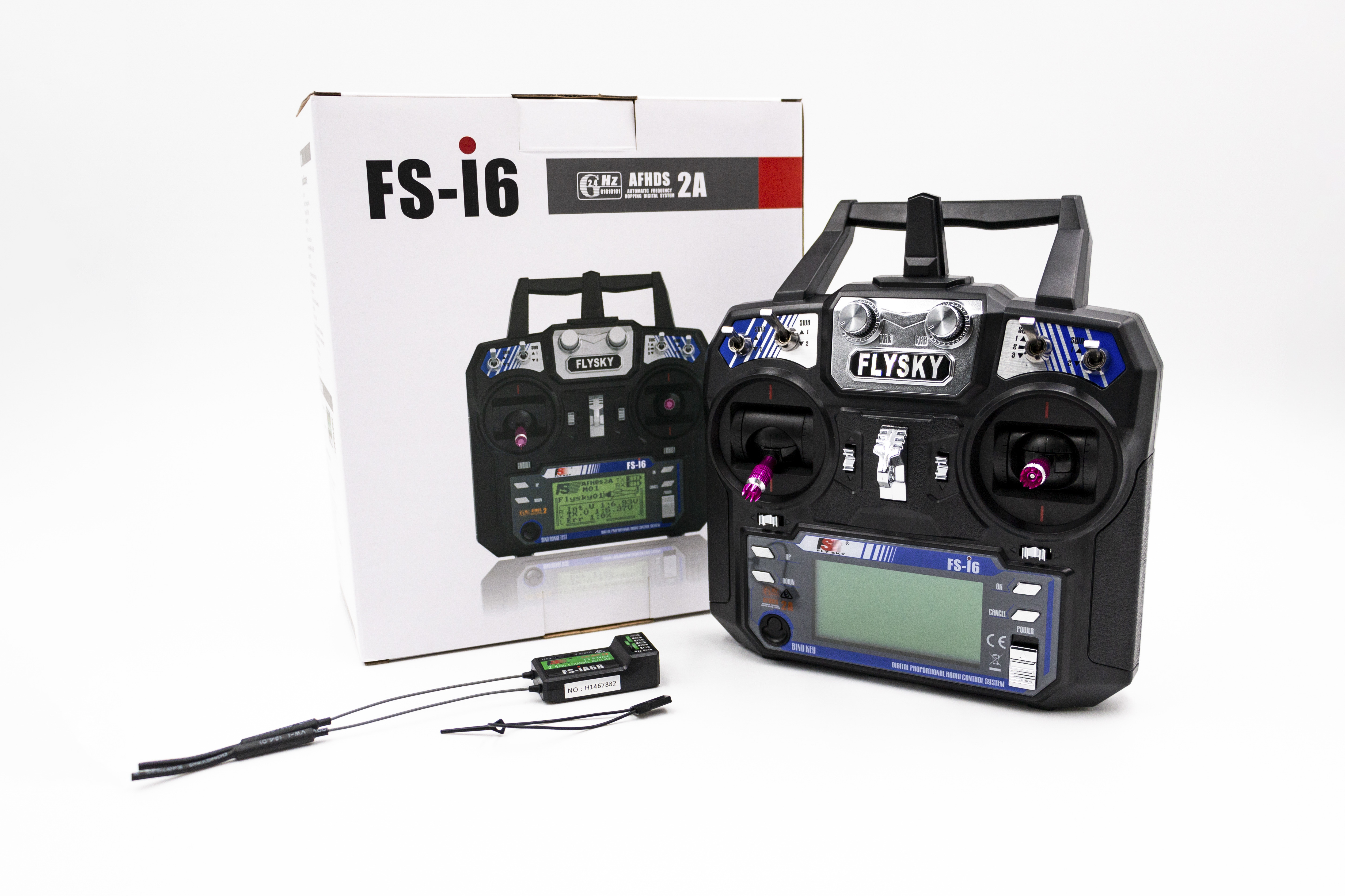Flysky FS-i6 FS I6 2.4GHz 6CH  - огляд і ціна Radio Transmitter 6Ch