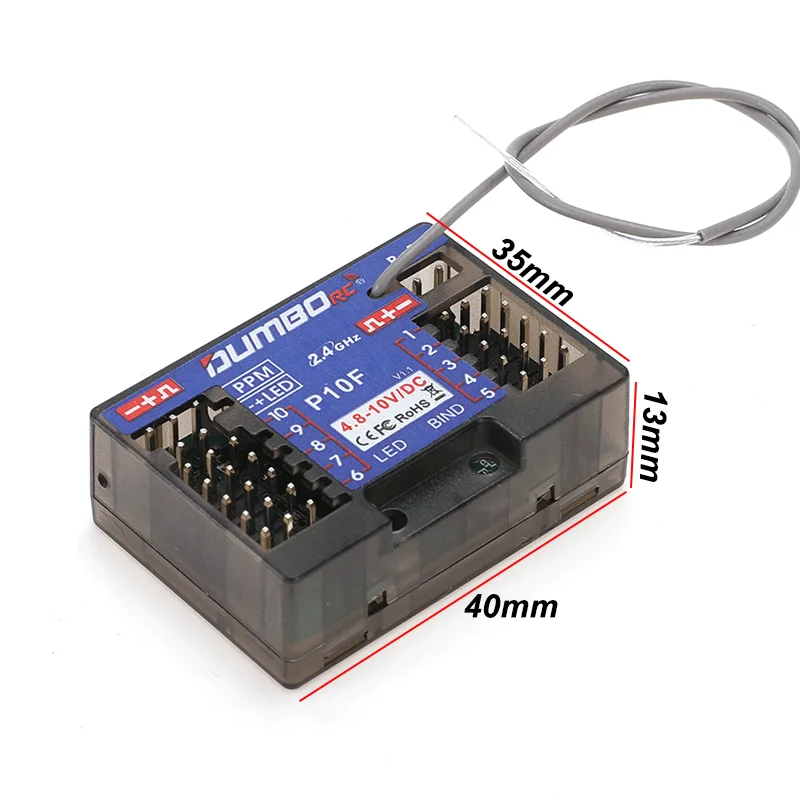 DUMBORC P6FG P10FG P6DC P4FMG  - огляд і ціна Radio Transmitter 6Ch