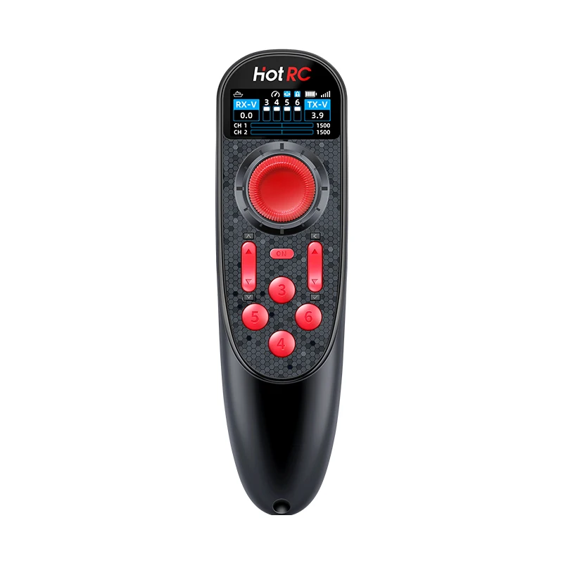 HOTRC DS650 DS-650 6CH Remote  - огляд і ціна Radio Transmitter 6Ch