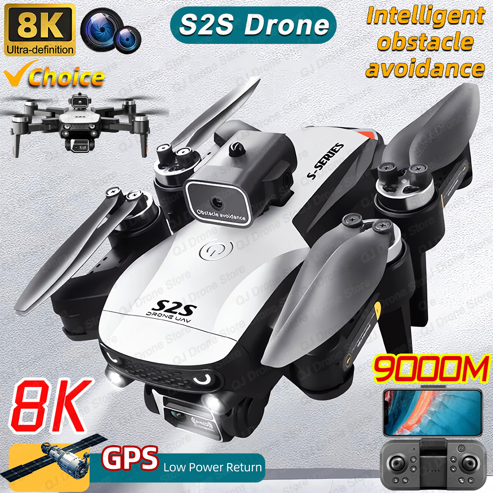 New S2S Drone 8K Professional  - огляд і ціна Rc Hobby Wholesale