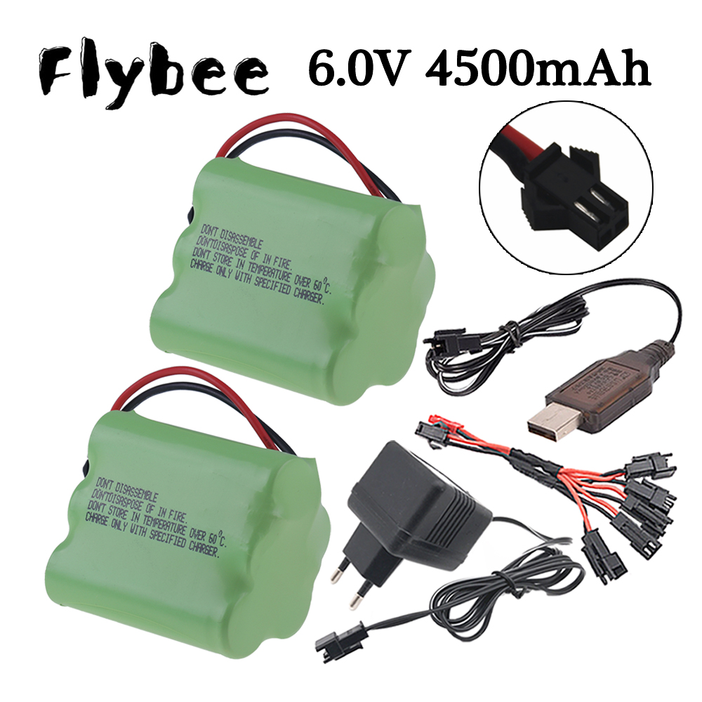 6v 4500mAh Ni-MH Battery SM Pl - огляд і ціна Rc Hobby Parts