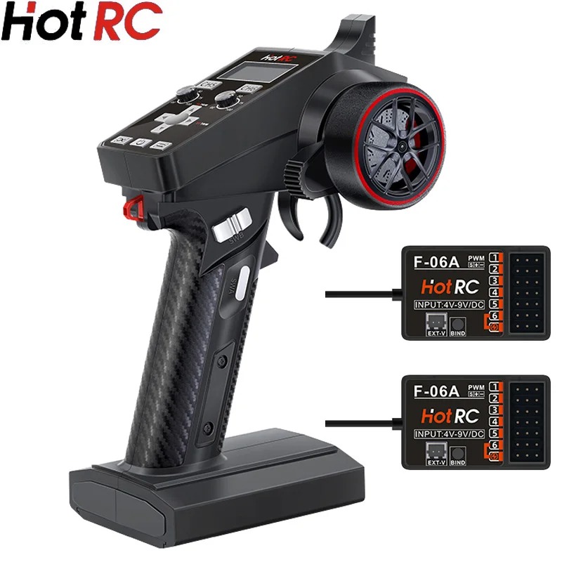 Hotrc CT-6A 2.4GHz 6CH 6 Chann - огляд і ціна Radio Transmitter 6Ch
