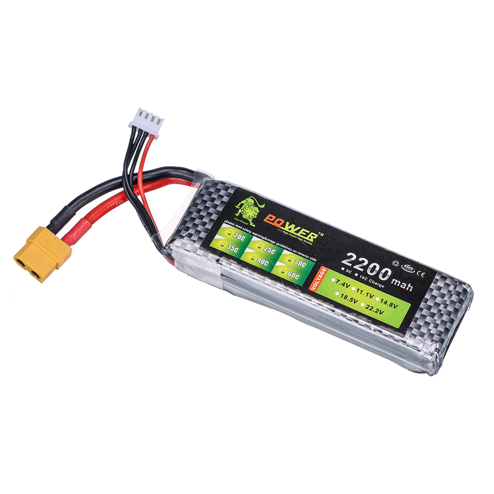 11.1V LION Power 3S 2200mAh 11 - огляд і ціна Rc Hobby Crawler