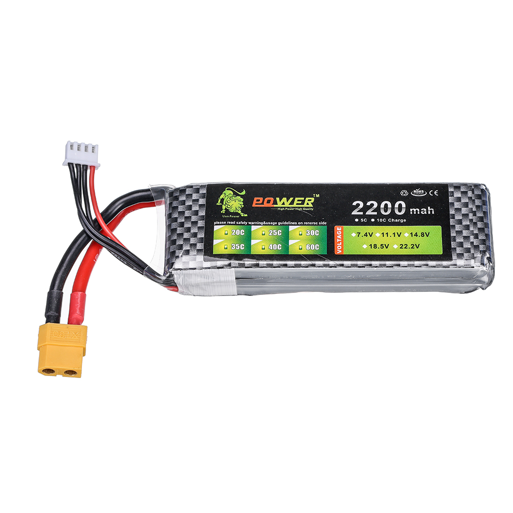 11.1V LION Power 3S 2200mAh 11 - огляд і ціна Rc Hobby Crawler