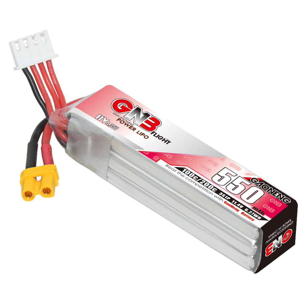 GNB HV 11.4V 550mAh 100C/200C  - огляд і ціна Hobby Rc Quadcopters