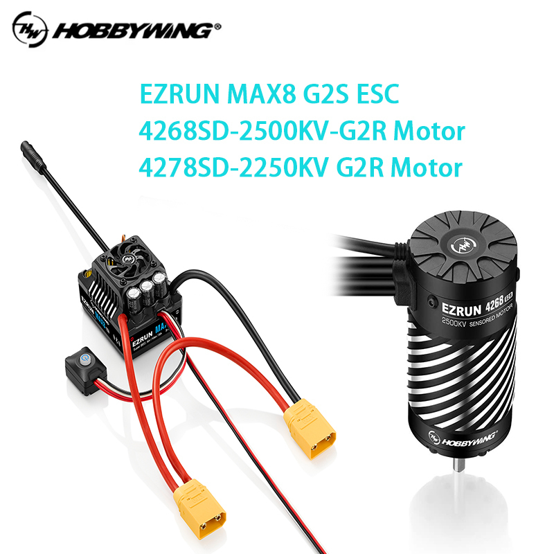 HOBBYWING EZRUN MAX8 G2S 160A  - огляд і ціна Rc Hobby Engine