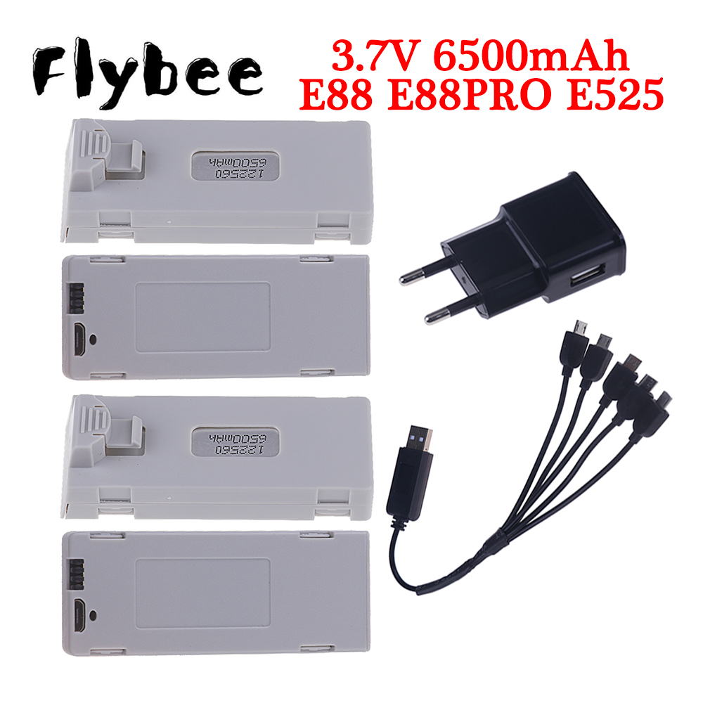 Original E88 Battery 3.7V 6500 - огляд і ціна Rc Hobby Parts