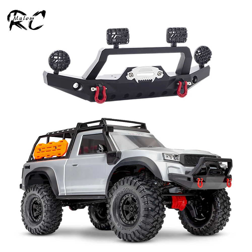 Metal Front Bumper with LED Li - огляд і ціна Rc Hobby Crawler