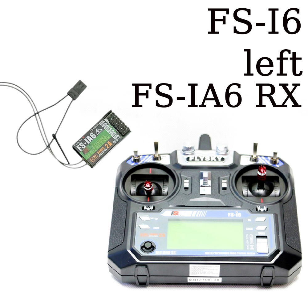 Flysky FS-i6 2.4G 6CH AFHDS Ra - огляд і ціна Radio Transmitter 6Ch