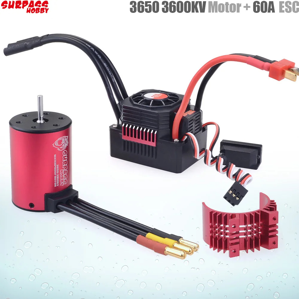 SURPASS HOBBY KK Waterproof Co - огляд і ціна Rc Hobby Motors