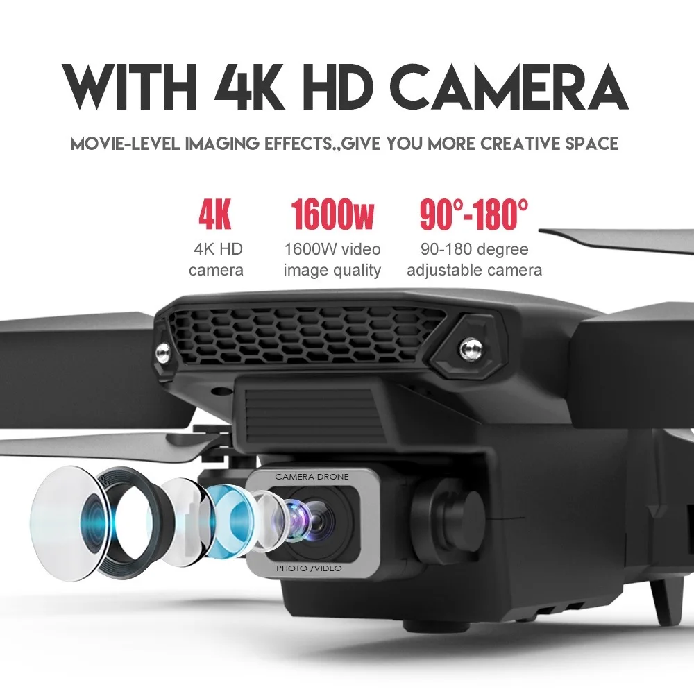 New E88Pro RC Drone 4K Profess - огляд і ціна Rc Hobby Wholesale