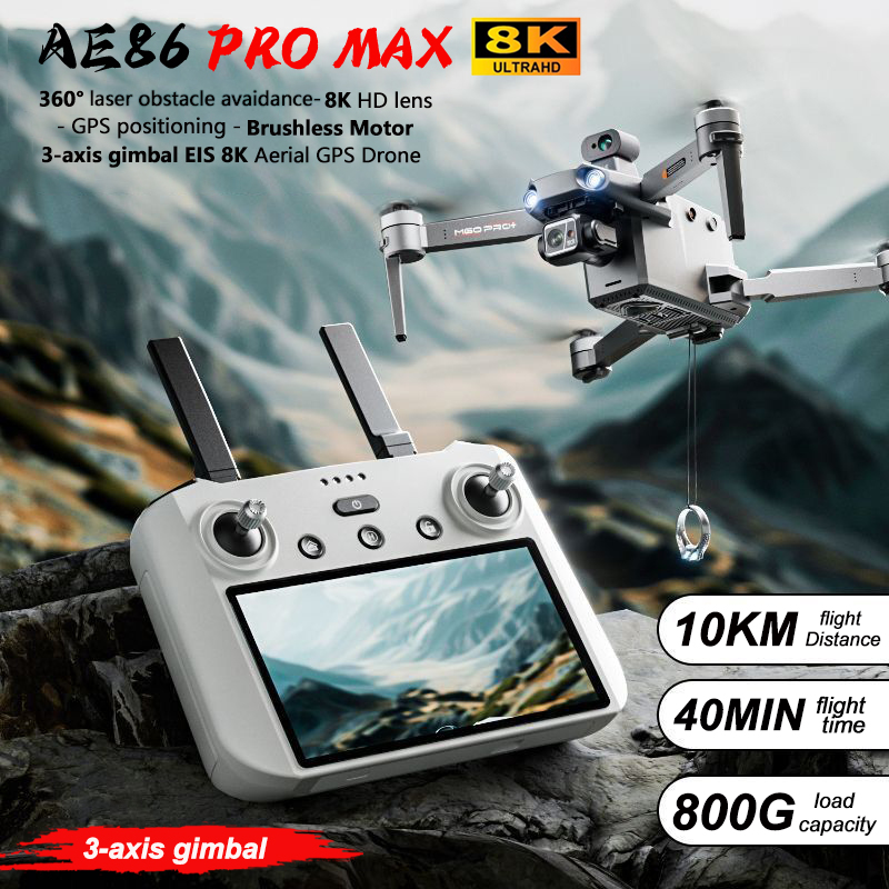 AE86 PRO Max Profesional Drone - огляд і ціна Rc Hobby Wholesale