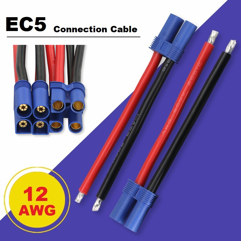EC5 Cable 12Awg 10CM Wire Harn - огляд і ціна Rc Hobby Wholesale
