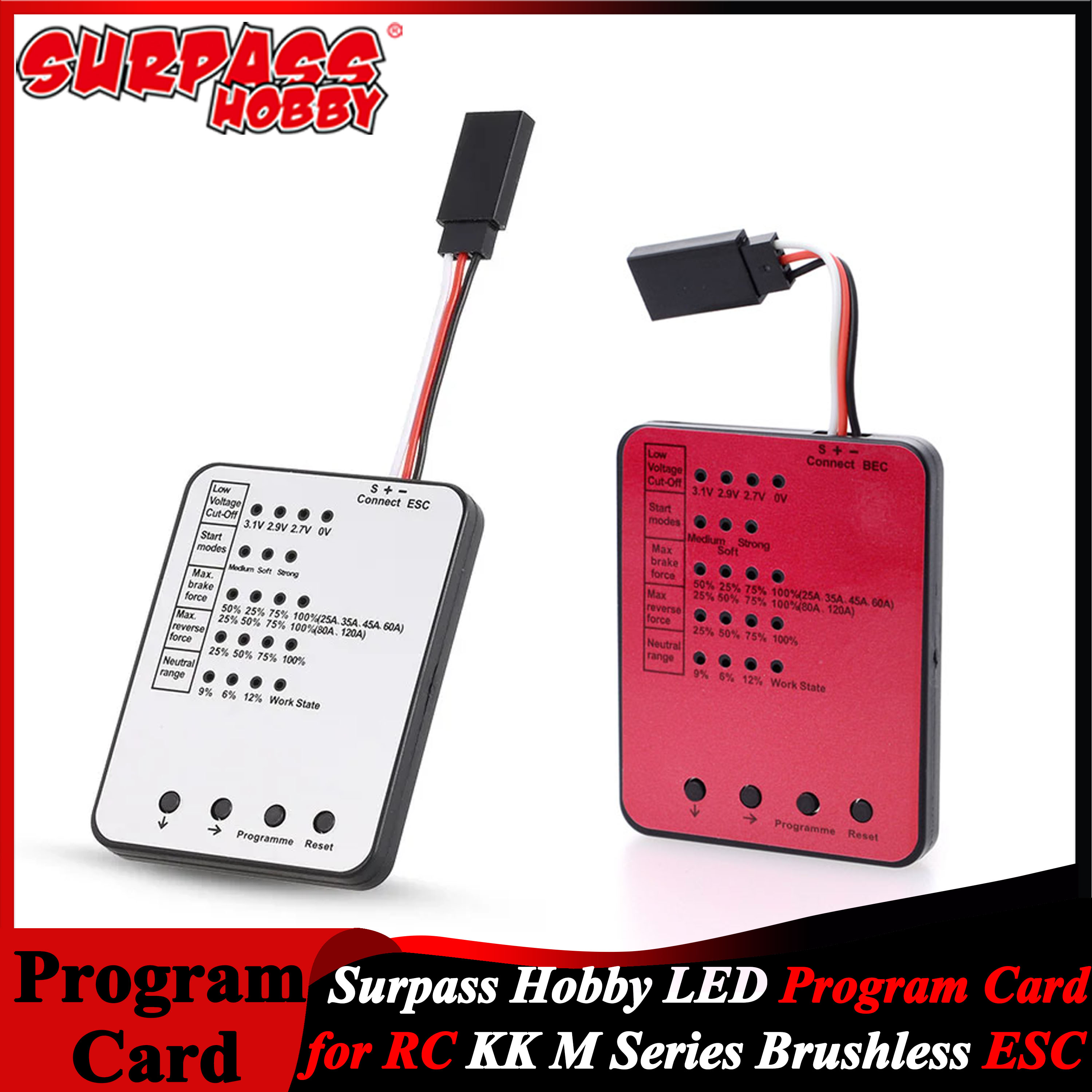 Surpass Hobby LED Programming  - огляд і ціна Rc Hobby Motors