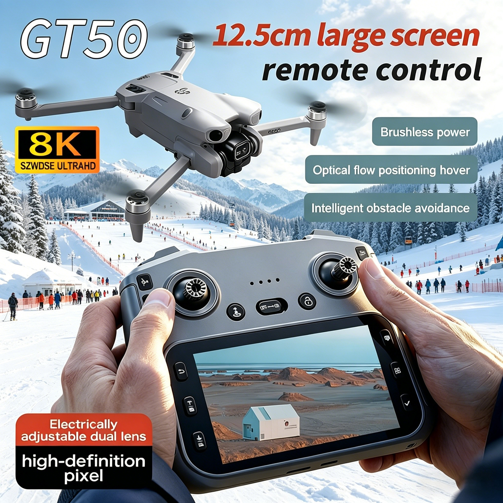 GT50 PRO MIni 5 pro RC Drone 8 - огляд і ціна Top Rc Hobby Mini Xcub