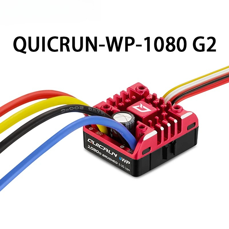 Hobbywing  QuicRun WP 1080 G2  - огляд і ціна Rc Hobby Engine