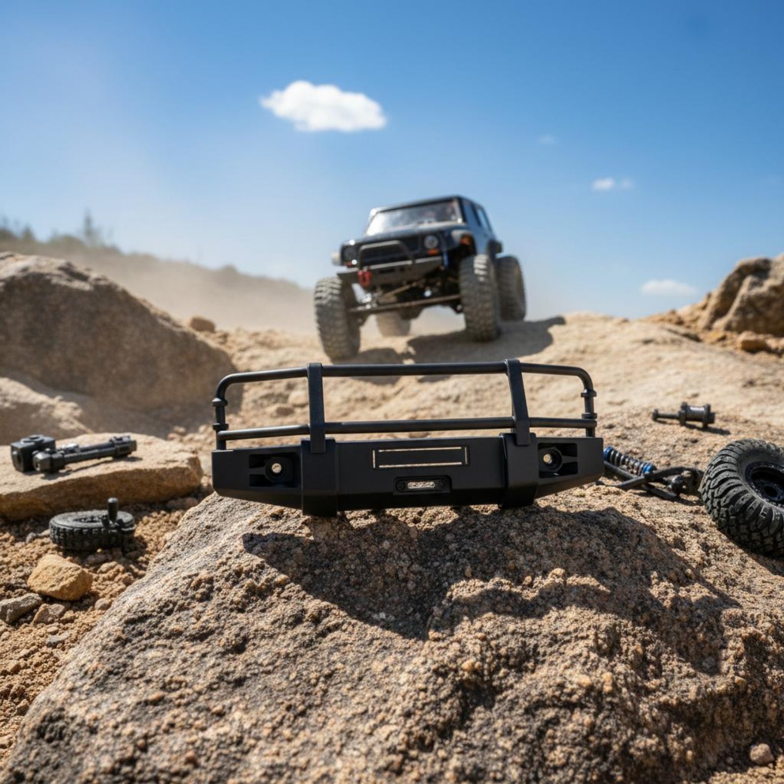 RC Crawler Front Bumper Model  - огляд і ціна Rc Hobby Motors