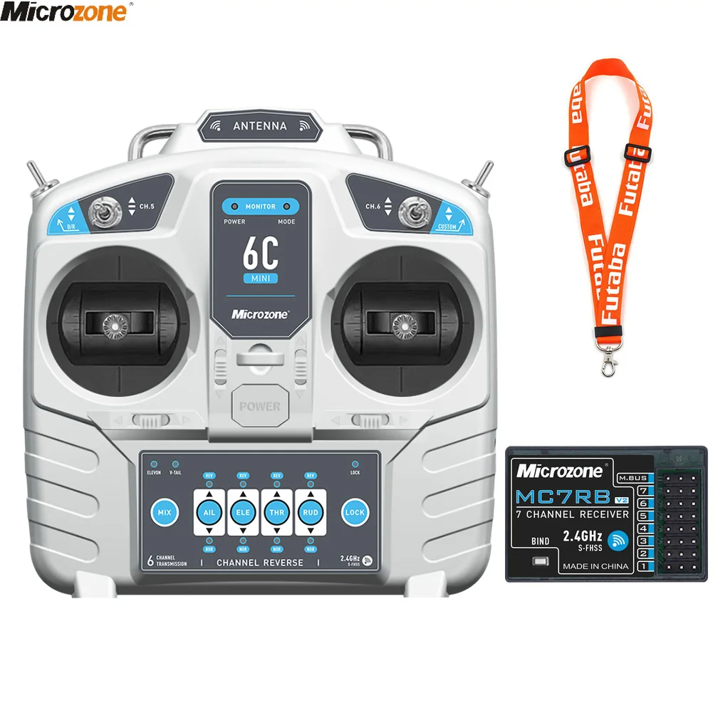 MicroZone MC6C Mini V2 2.4G 6C - огляд і ціна Radio Transmitter 6Ch