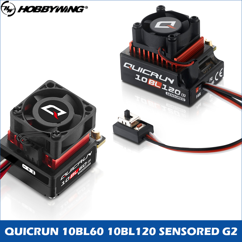 Hobbywing QUICRUN Sensored 10B - огляд і ціна Rc Hobby Engine