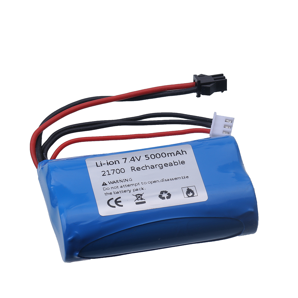 (SM Plug) 7.4V 5000mAH 21700 L - огляд і ціна Rc Hobby Wholesale
