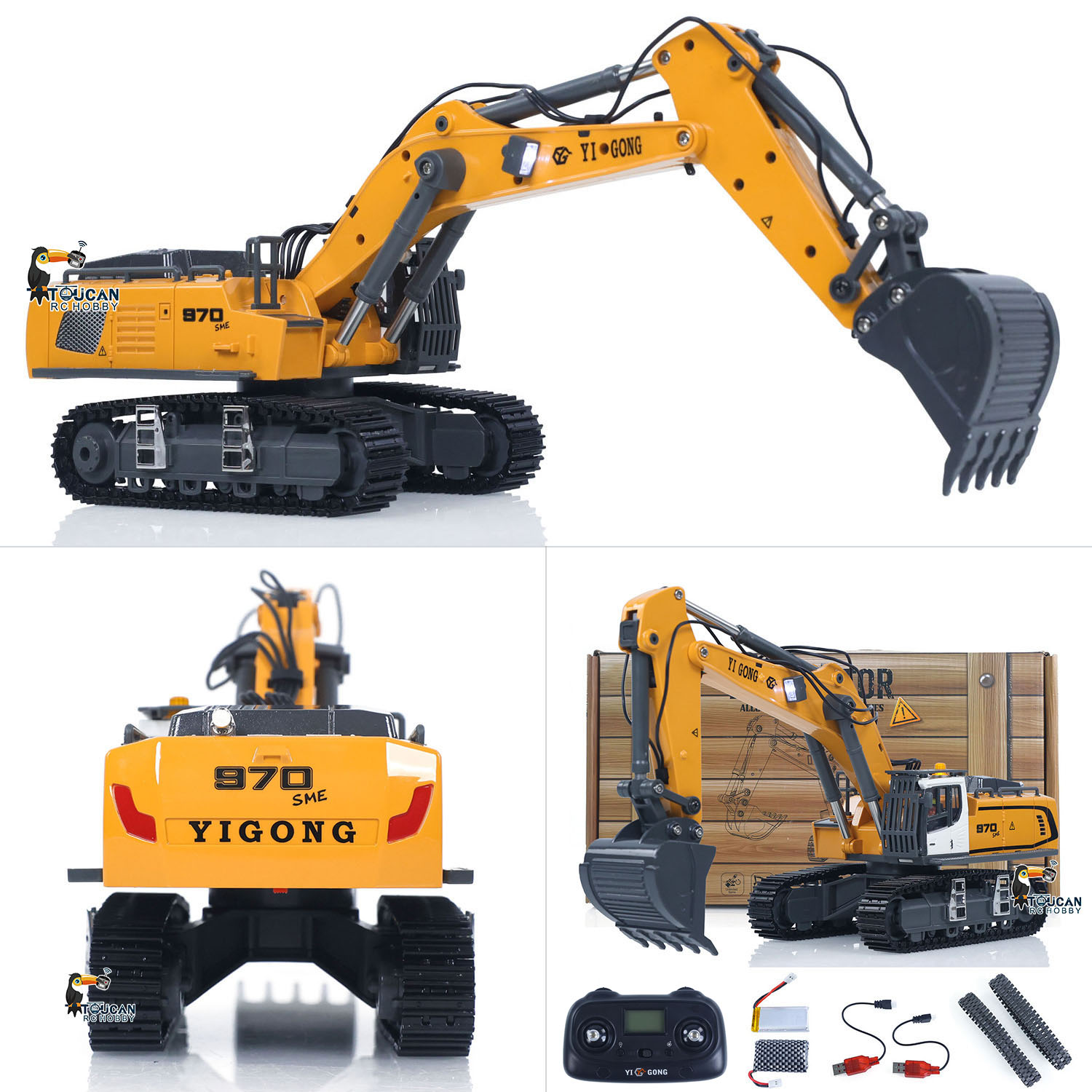 New Mini 1/50 CUT 970 RC Excav - огляд і ціна Rc Hobby Pro