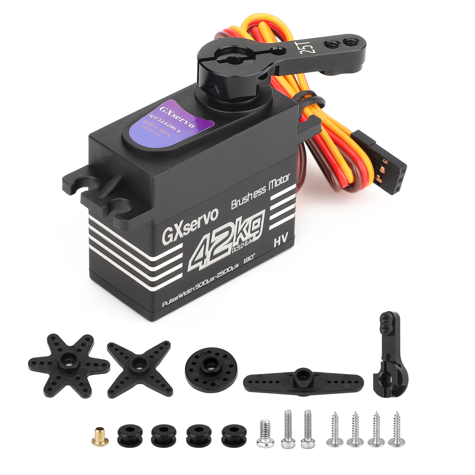 Brushless Motor 180° Metal Gea - огляд і ціна Rc Hobby Motors