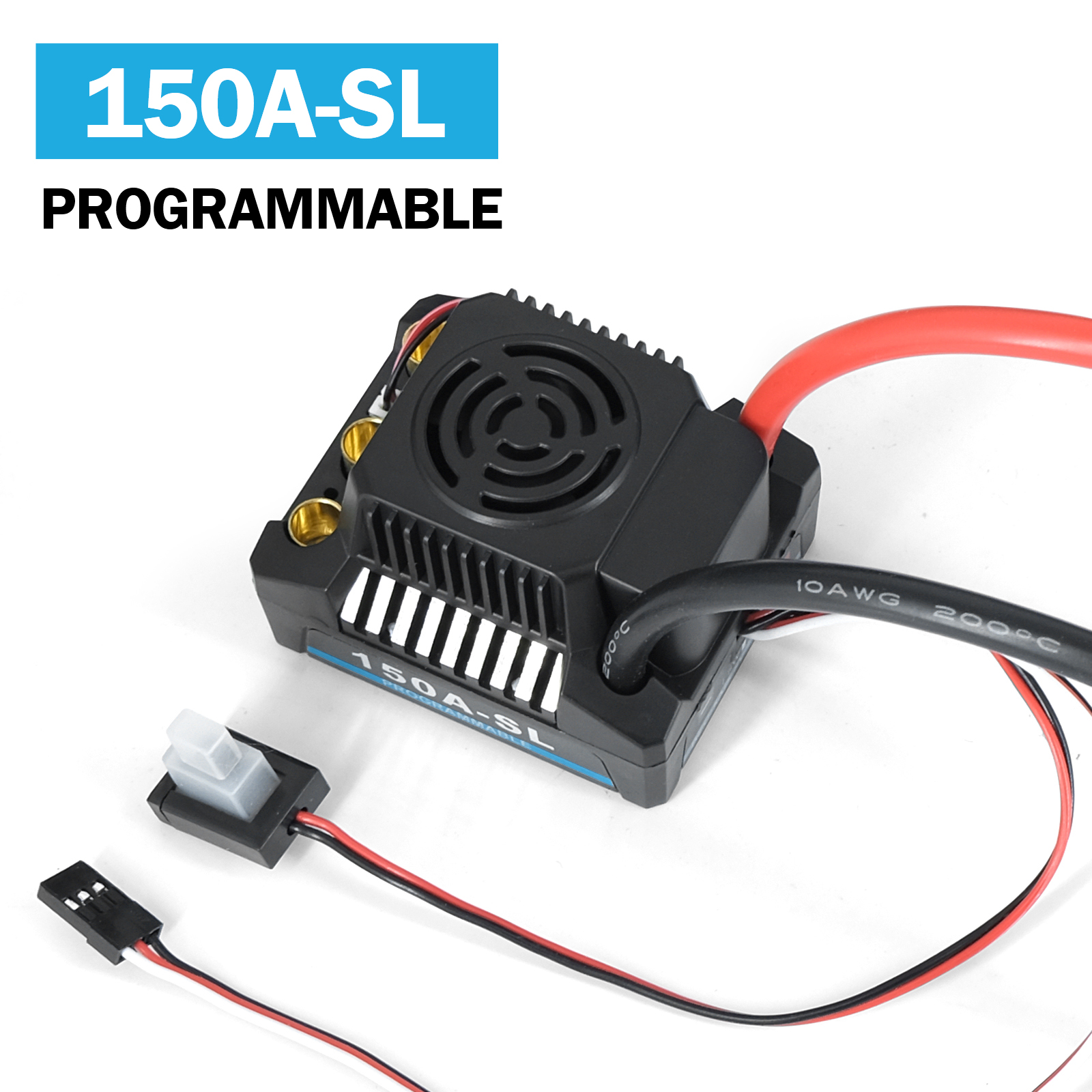 Platinum 120A 150A 2-4S Waterp - огляд і ціна Rc Hobby Engine