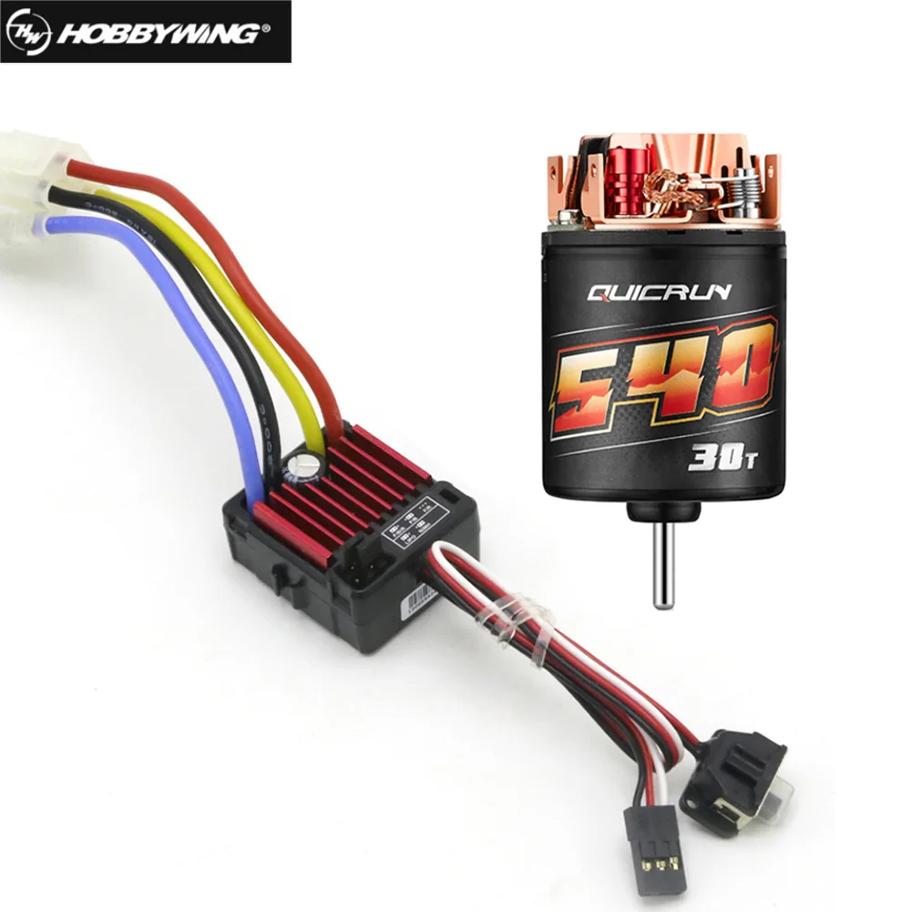 Hobbywing QuicRun Brushed 540  - огляд і ціна Rc Hobby Engine