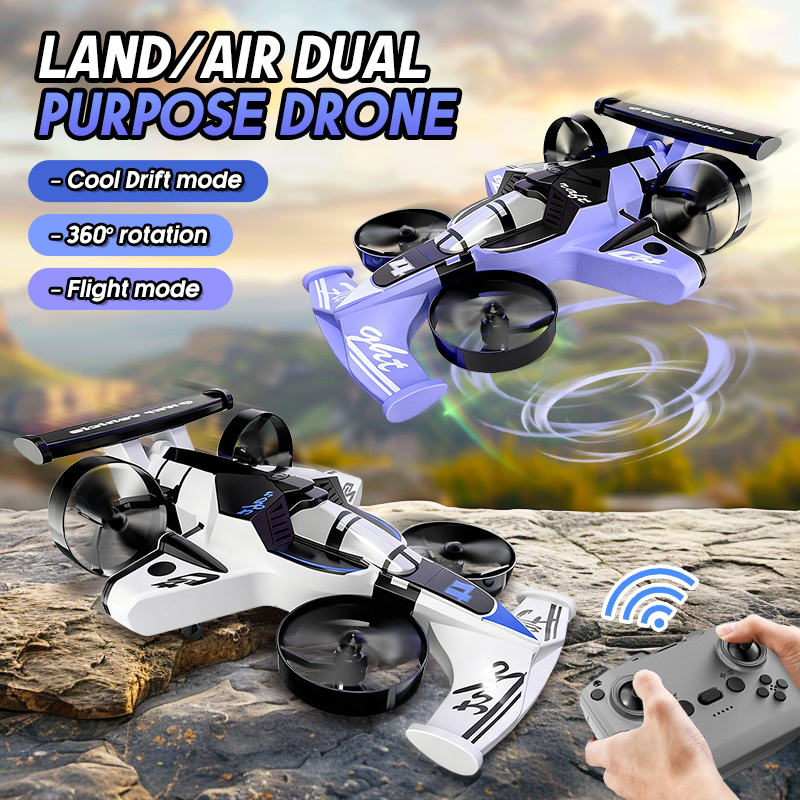 2in1 Mini Drone Air-Ground Fly - огляд і ціна Hobby Rc Quadcopters
