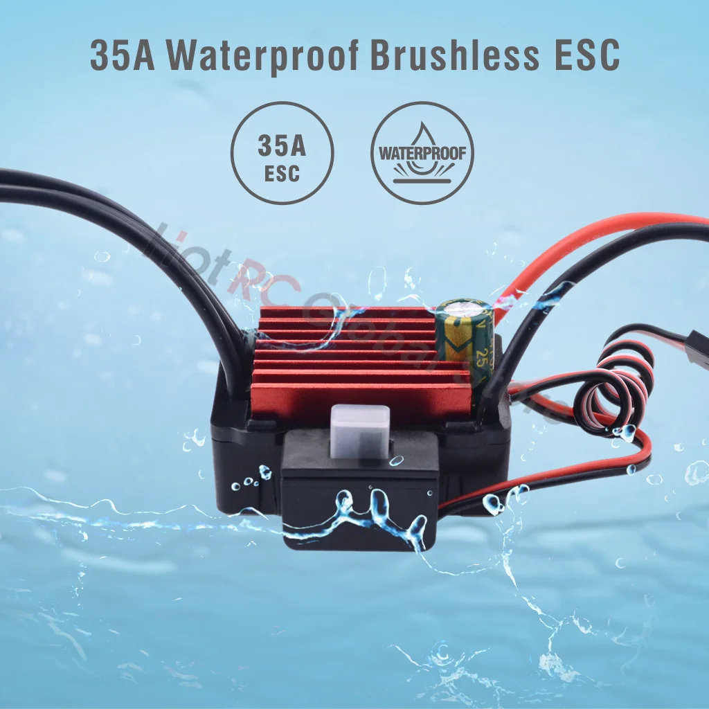SURPASS HOBBY KK 25A 35A 45A 6 - огляд і ціна Rc Hobby Motors