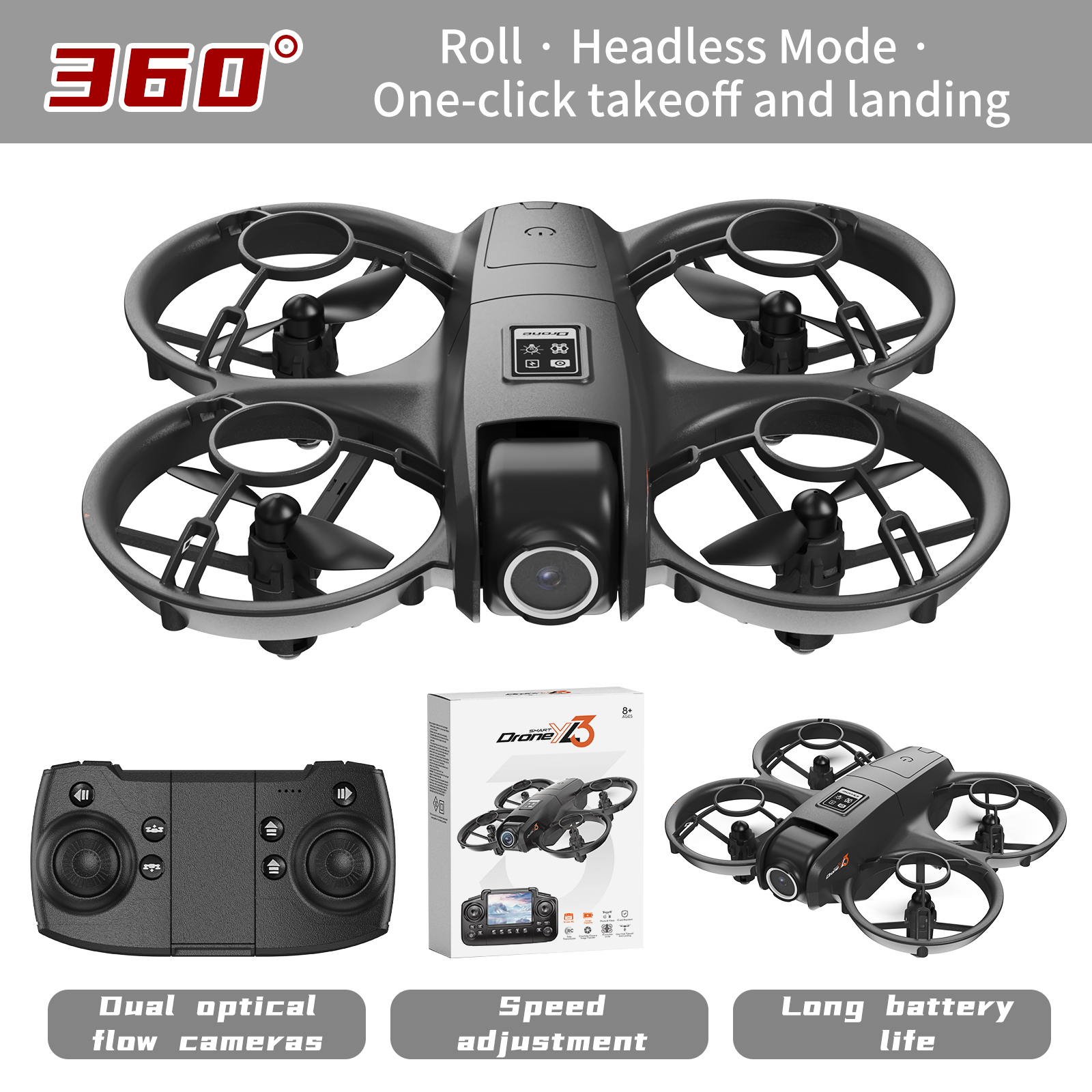 Optical Flow YT YL3 Mini Drone - огляд і ціна Top Rc Hobby Mini Xcub