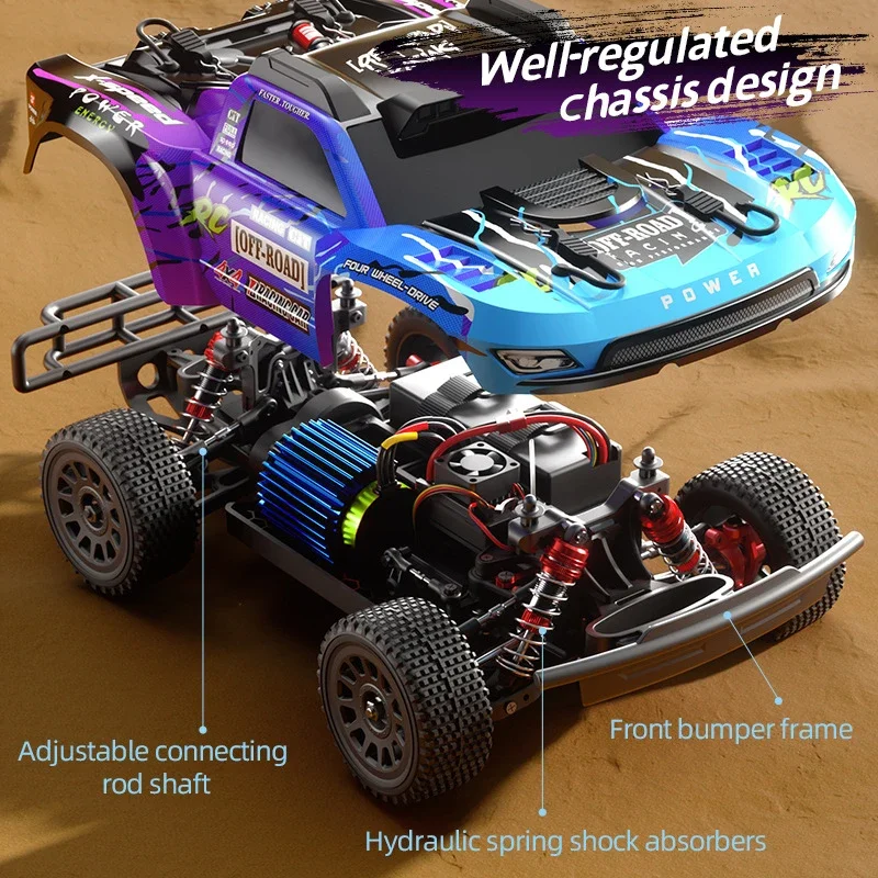 JJRC Q130 1:16 70KM/H 4WD RC C - огляд і ціна Rc Hobby Pro