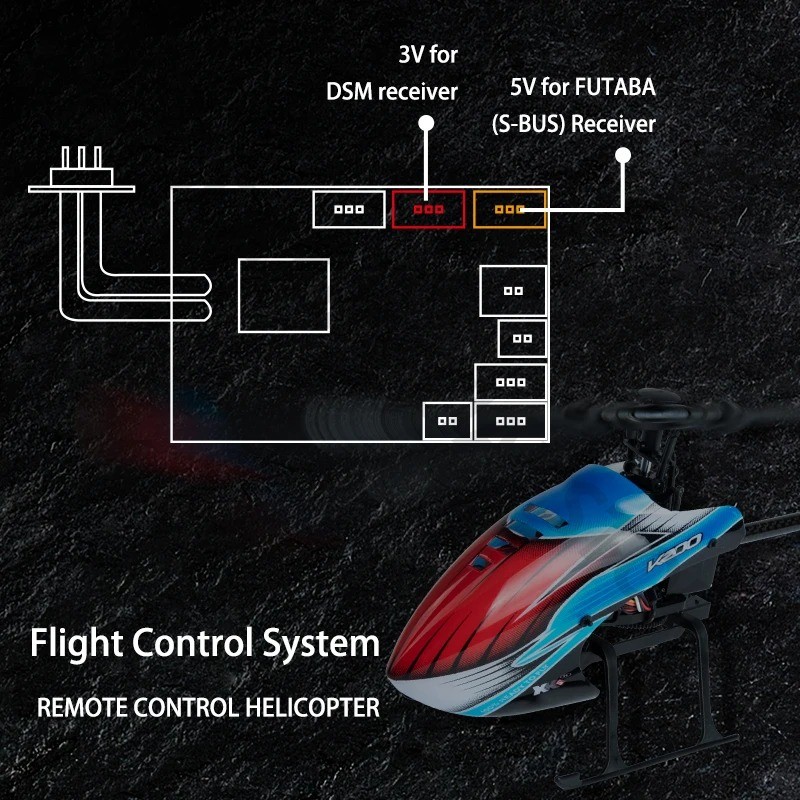 WLtoys RC Helicopters K200 K12 - огляд і ціна Gyroscope Rc Module