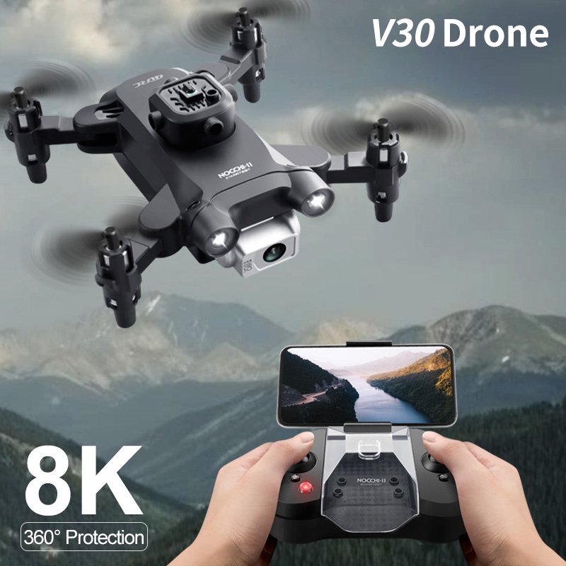Mini V30 WiFi FPV Drone With 4 - огляд і ціна Rc Hobby Wholesale