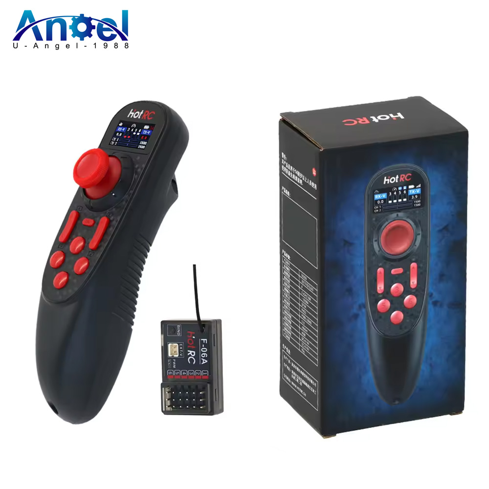 HOTRC DS-650 6CH 2.4G Radio Sy - огляд і ціна Radio Transmitter 6Ch
