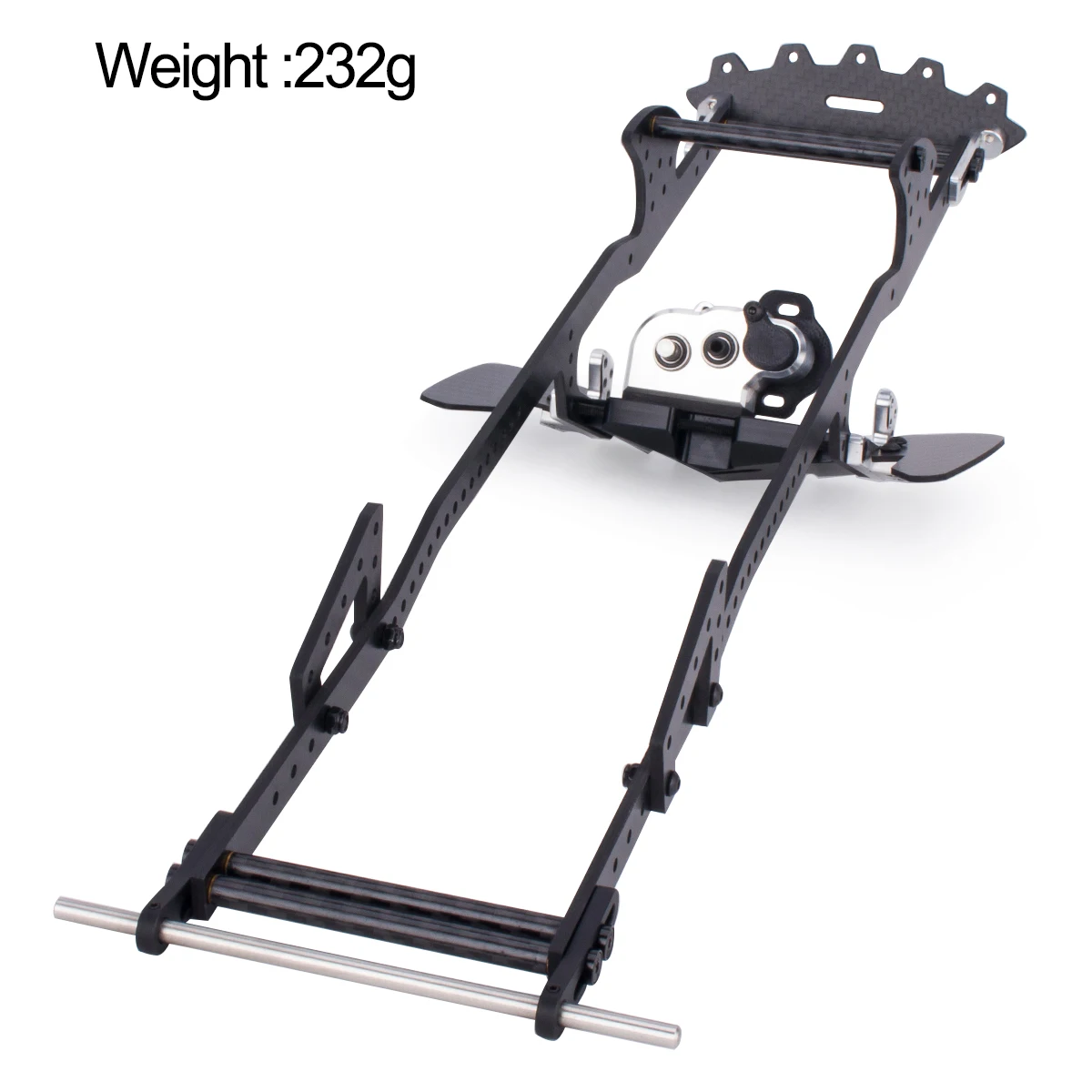 Carbon Fiber LCG Chassis Kit w - огляд і ціна Rc Hobby Crawler