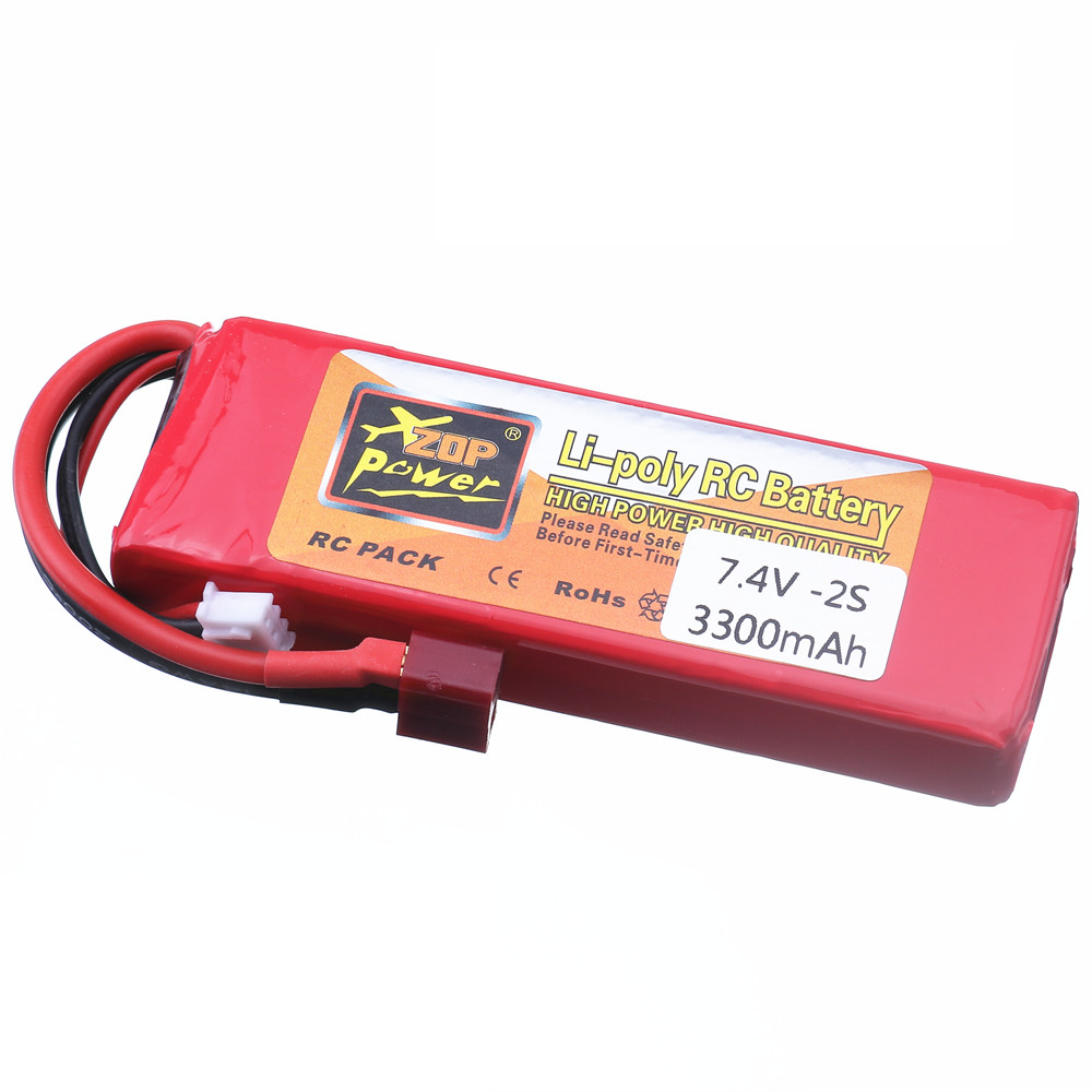 2S 7.4V 3300mAh Lipo Battery C - огляд і ціна Rc Hobby Parts