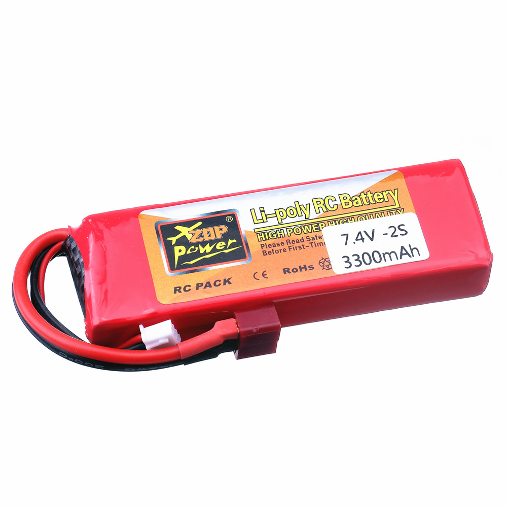 2S 7.4V 3300mAh Lipo Battery C - огляд і ціна Rc Hobby Parts