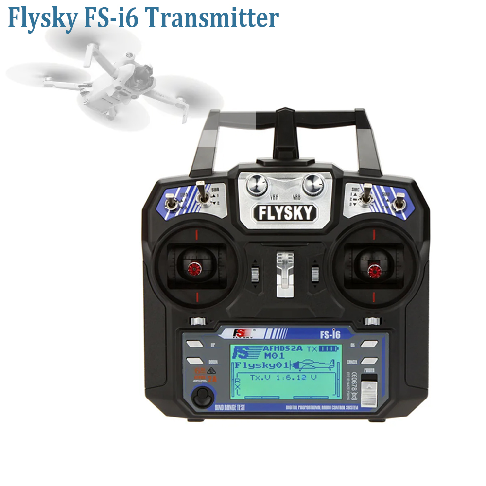 Flysky FS-i6 FS I6 2.4G 6ch RC - огляд і ціна Radio Transmitter 6Ch