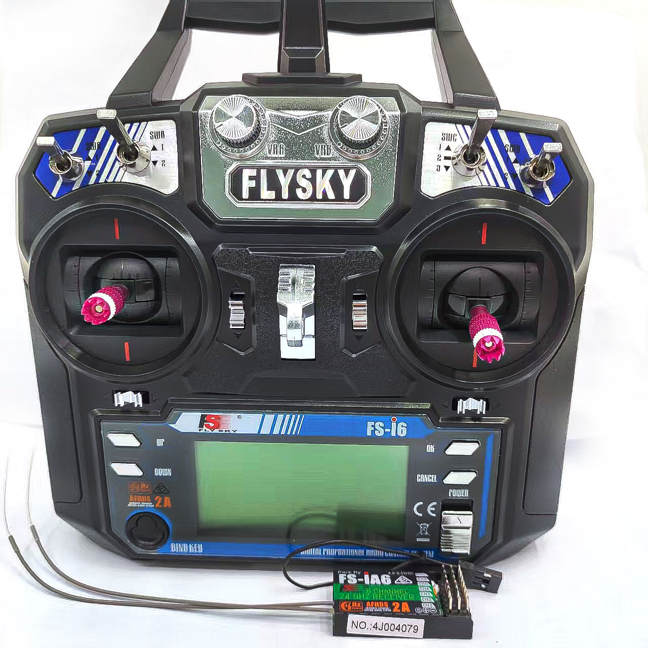 Flysky FS-i6 FS I6 2.4G 6ch RC - огляд і ціна Radio Transmitter 6Ch